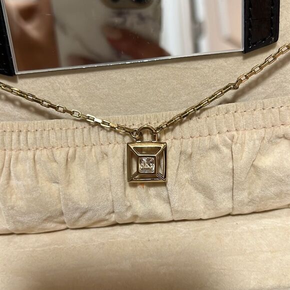 DYRBERG/KERN Gold Tone Pendant Necklace - Picture 3 of 4